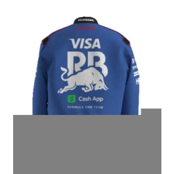 Visa Cash App RB kurtka męska softshell blue F1 Team 2025