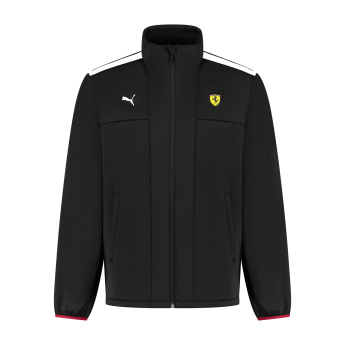 Ferrari kurtka męska softshell Logo black F1 Team 2025