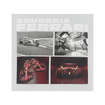 Ferrari koszulka męska Driver grey F1 Team 2025