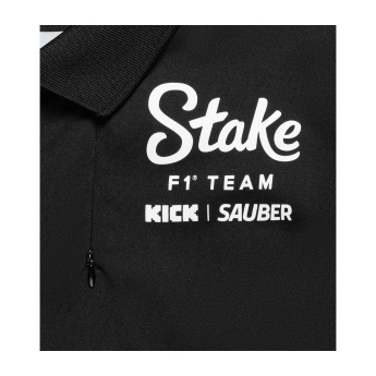 Stake Kick Sauber męska koszulka polo official Teamline Replica F1 Team 2025