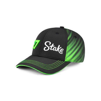 Stake Kick Sauber czapka baseballówka Hulkenberg official Teamline Replica F1 Team 2025