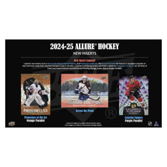 NHL pudełka karty hokejowe NHL 2024-25 Upper Deck Allure Blaster Box