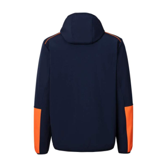 Red Bull KTM męska kurtka z kapturem Softshell Grid navy