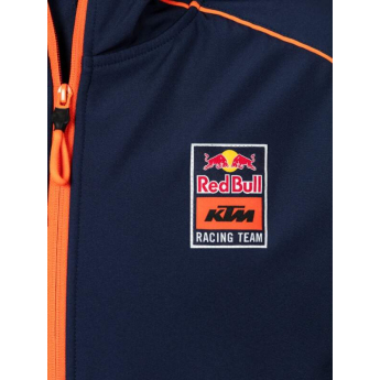 Red Bull KTM męska kurtka z kapturem Softshell Grid navy