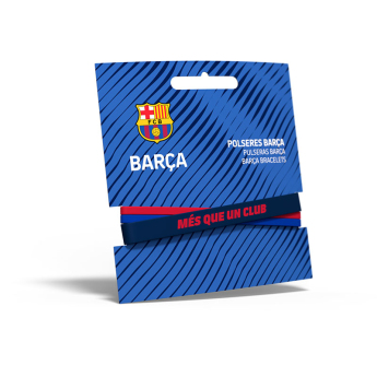 Barcelona gumowa bransoletka Locked blaugrana
