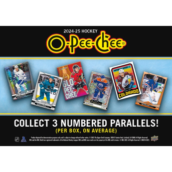 NHL pudełka karty hokejowe NHL 2024-25 Upper Deck O-Pee-Chee Blaster Box