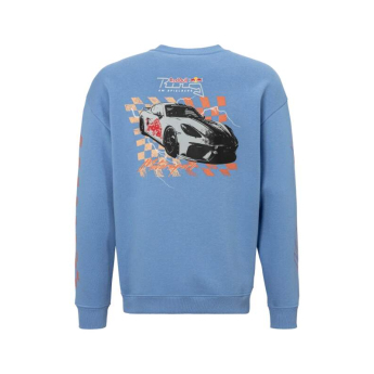 Red Bull Racing koszulka męska Porsche blue 2025