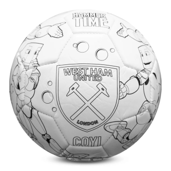 West Ham United piłka Colour - size 2