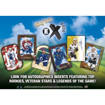 NHL pudełka karty hokejowe NHL 2023-24 Upper Deck Skybox E-X 2000 Hockey Hobby Box