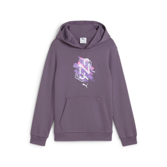 Neymar Jr dziecięca bluza z kapturem NEYMAR JR Creativity purple