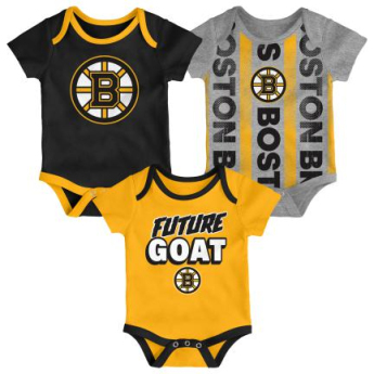 Boston Bruins body dziecięce 3v1 Loyal Buddies Creeper Set