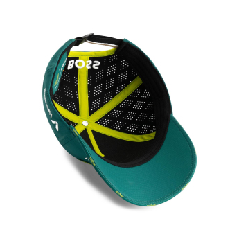 Aston Martin czapka baseballówka official Teamline Replica green F1 Team 2025