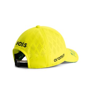 Aston Martin czapka baseballówka Alonso official Teamline Replica yellow F1 Team 2025