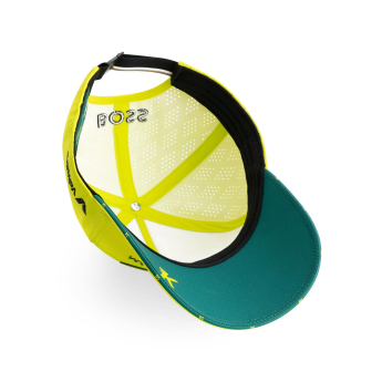 Aston Martin czapka baseballówka Alonso official Teamline Replica yellow F1 Team 2025