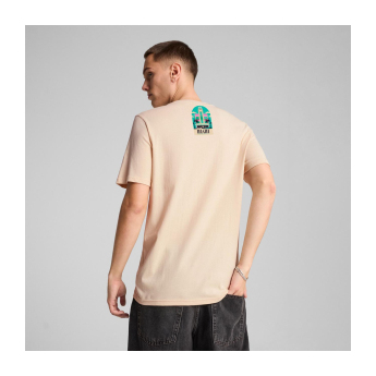Formuła 1 koszulka męska Miami GP beige F1 Team 2025