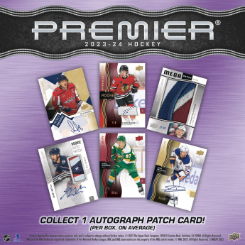 NHL pudełka karty hokejowe NHL 2023-24 Upper Deck Premier Hockey Hobby Box