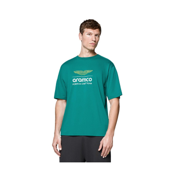 Aston Martin koszulka męska Large Logo green F1 Team 2025