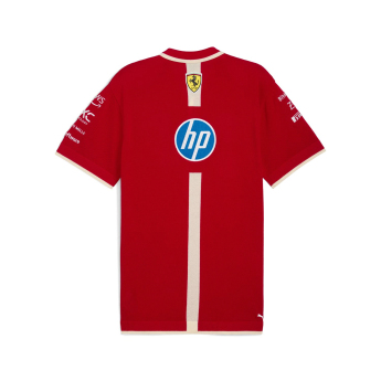 Ferrari męska koszulka polo China GP official Teamline Replica F1 Team 2025