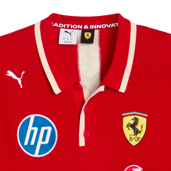 Ferrari męska koszulka polo China GP official Teamline Replica F1 Team 2025