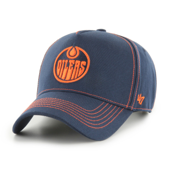 Edmonton Oilers czapka baseballówka Contrast Stitch MVP DT blue