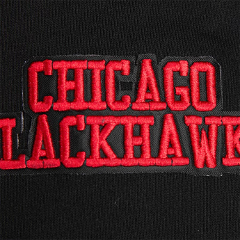 Chicago Blackhawks męska bluza z kapturem Retro Classic Fleece black
