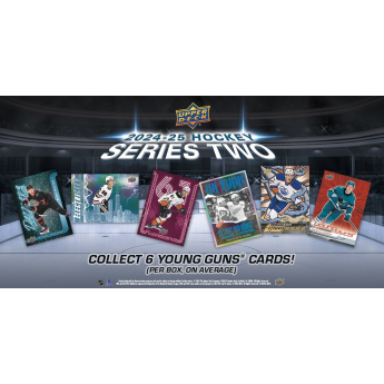 NHL pudełka karty hokejowe NHL 2024-25 Upper Deck Series 2 Blaster Box