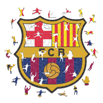 Barcelona puzzle drewniane Crest 150 pcs