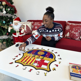 Barcelona puzzle drewniane Crest 270 pcs
