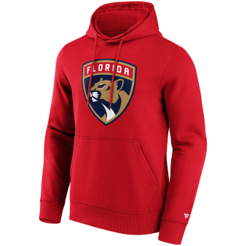 Florida Panthers męska bluza z kapturem Primary Logo Graphic Hoodie red 1