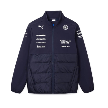 Williams kurtka męska Hybrid navy F1 Team 2025