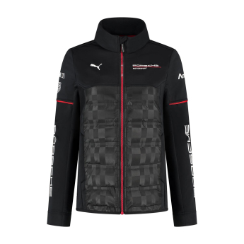 Porsche Motorsport Damska kurtka Hybrid official Teamline Replica black 2025