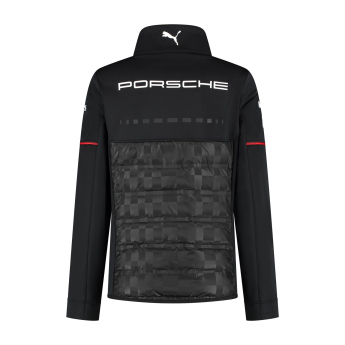 Porsche Motorsport Damska kurtka Hybrid official Teamline Replica black 2025