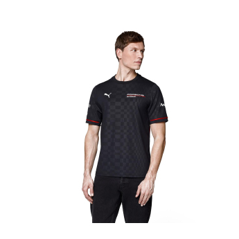 Porsche Motorsport koszulka męska official Teamline Replica black 2025