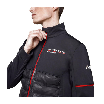 Porsche Motorsport kurtka męska Hybrid official Teamline Replica black 2025