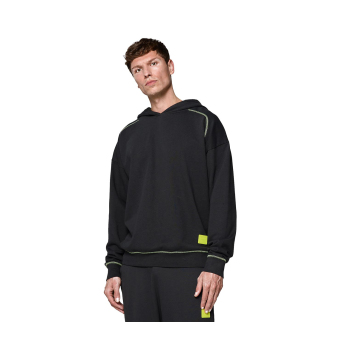 Aston Martin męska bluza z kapturem Hoody black F1 Team 2025