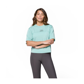 Aston Martin koszulka damska Crop Top green F1 team 2025