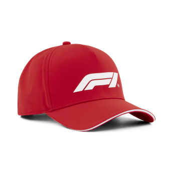 Formuła 1 dziecięca czapka baseballowa Logo red F1 Team 2025