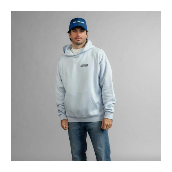 Williams męska bluza z kapturem Oversized blue F1 Team 2025