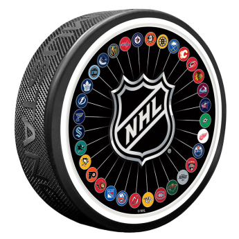 NHL produkty krążek NHL 32 Team Logos Puck