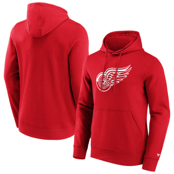Detroit Red Wings męska bluza z kapturem Primary Logo Graphic Hoodie red
