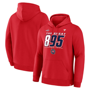 Washington Capitals męska bluza z kapturem Alex Ovechkin #8 The GR8 Chase The Great 895