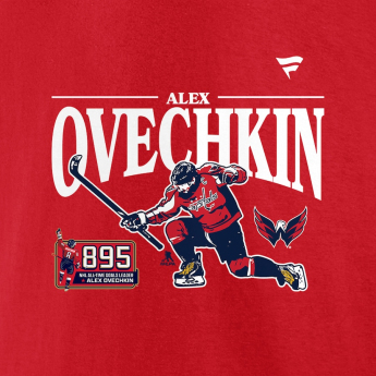 Washington Capitals koszulka męska Alex Ovechkin #8  The GR8 Chase Celebration red