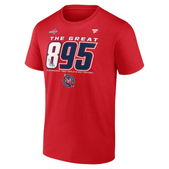 Washington Capitals koszulka męska Alex Ovechkin #8 The GR8 Chase Scorer 895 red