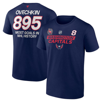 Washington Capitals koszulka męska Alex Ovechkin #8 Washington Capitals The GR8 Chase Scorer Name & Number