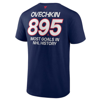 Washington Capitals koszulka męska Alex Ovechkin #8 Washington Capitals The GR8 Chase Scorer Name & Number