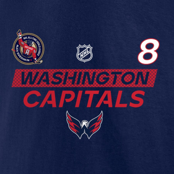 Washington Capitals koszulka męska Alex Ovechkin #8 Washington Capitals The GR8 Chase Scorer Name & Number