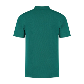 Aston Martin męska koszulka polo Tech Waffle green F1 Team 2025