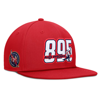 Washington Capitals czapka flat baseballówka Alex Ovechkin #8 The GR8 Chase Scorer Snapback Hat