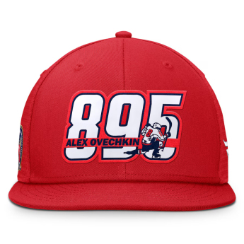 Washington Capitals czapka flat baseballówka Alex Ovechkin #8 The GR8 Chase Scorer Snapback Hat