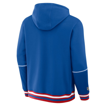 New York Rangers męska bluza z kapturem Foundation blue